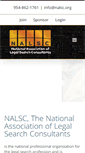 Mobile Screenshot of nalsc.org